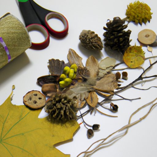 Give Ideas for Crafting with Natural Elements from the Season