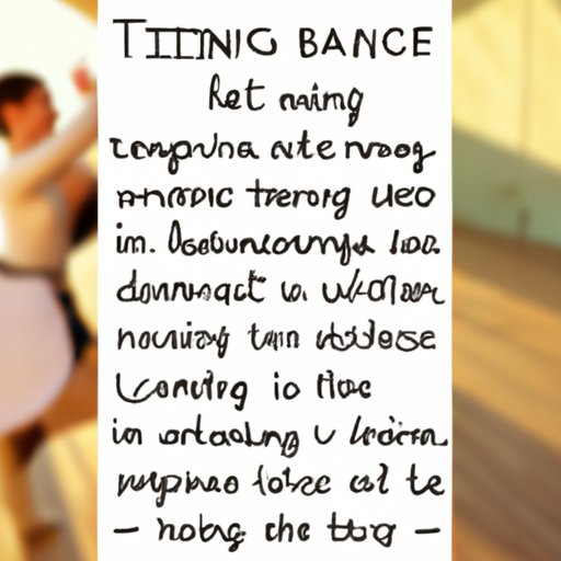 Benefits of Learning the Dance