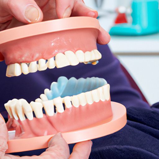 How Dental Professionals Fit Dentures for Receding Gums