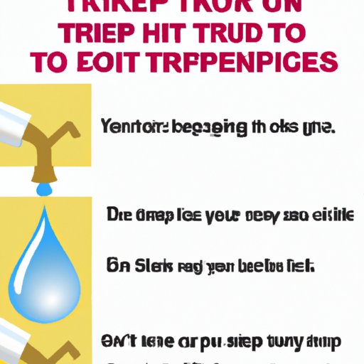 Best Practices for Reducing the Risk of Trip Drip