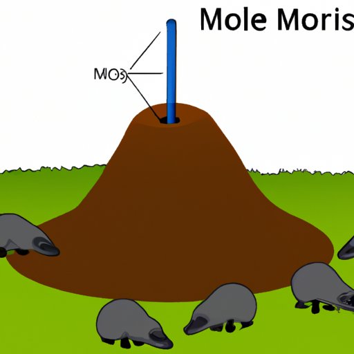 Exploring the Maximum Size of Moles