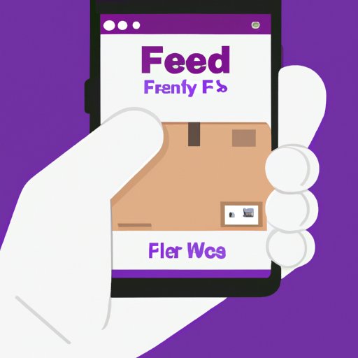 Submit a Request Through the FedEx App