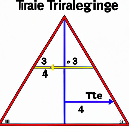 A Visual Demonstration of Calculating the Area of a Triangle