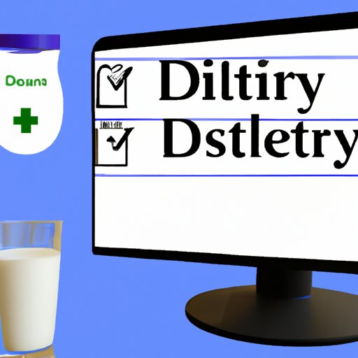 Eliminate Dairy from Your Diet and Monitor Your Symptoms