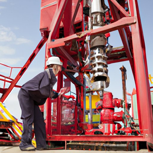 Examining the Components and Process of a Typical Oil Derrick