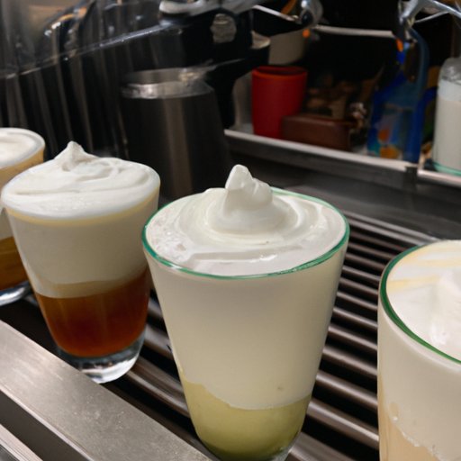 How Starbucks Creates Its Signature Cold Foam Drinks