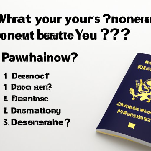 Common Questions About Renewing a Passport