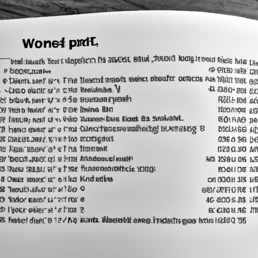 how-many-words-fit-on-a-page-exploring-factors-affecting-word-count