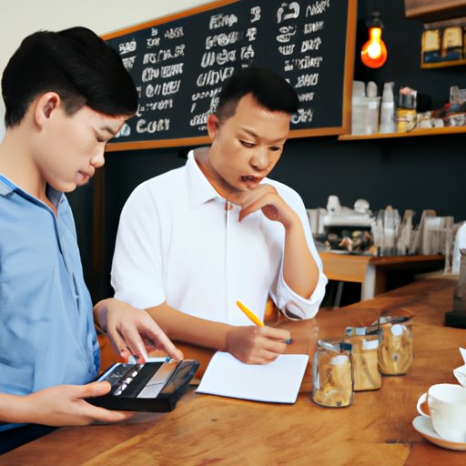 Calculating the Initial Investment for a Cafe Business