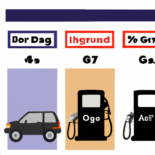 Comparing Different Types of Cars and the Amount of Gas Needed to Start