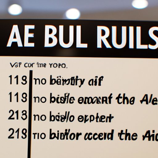 The Rules and Regulations of Bartending: Age Limits