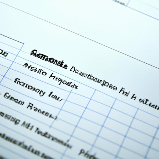 Examples of How to Use Financial Statements