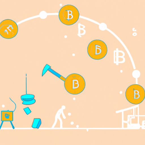 Outline the Process of Mining Bitcoins and How it Relates to Calculating Them