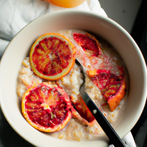 Add Blood Oranges to Your Morning Oatmeal