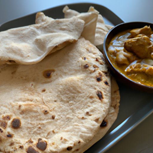 Use Naan Bread as a Wrap for Curry Dishes