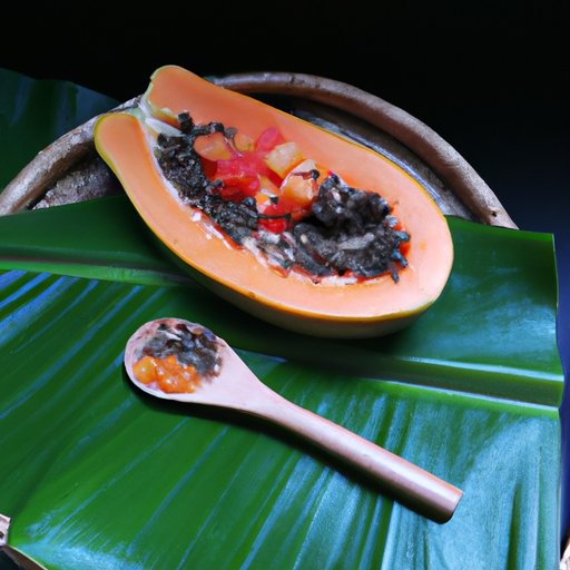 Feature Recipes that Incorporate Papaya Seeds as an Ingredient