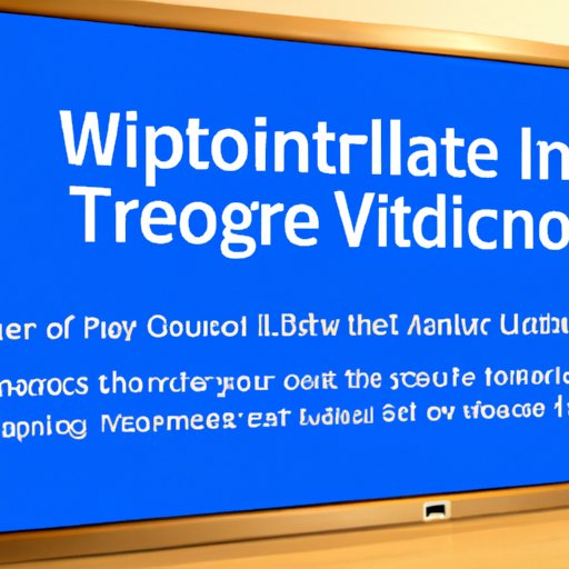 Troubleshooting Tips for Enabling Intel Virtualization Technology