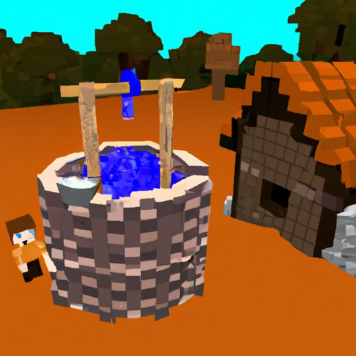 Crafting a Well in Minecraft