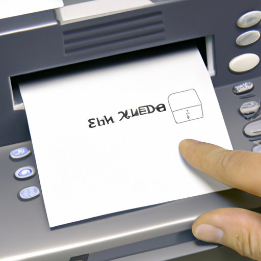 Leveraging a Fax to Email Service