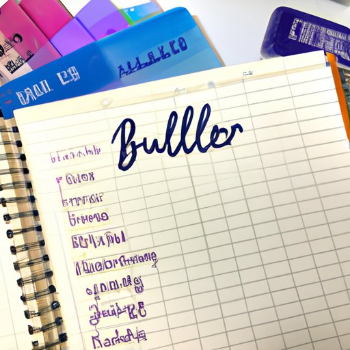 Definition of a Bullet Journal