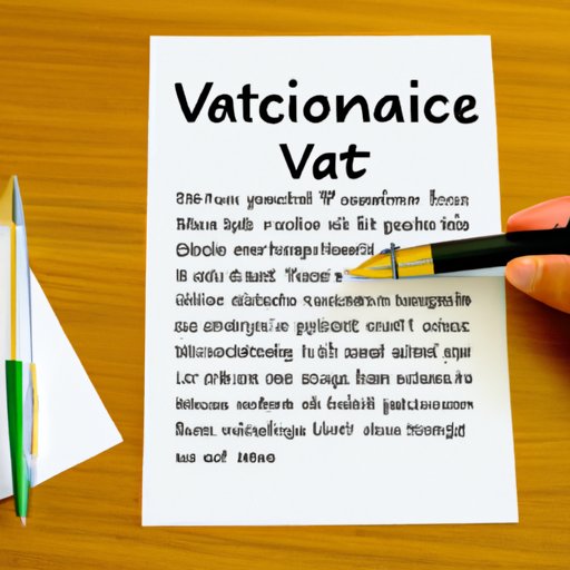 Explaining What to Include in a Vacate Letter