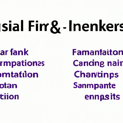 Comparison to Other Financial Services Providers