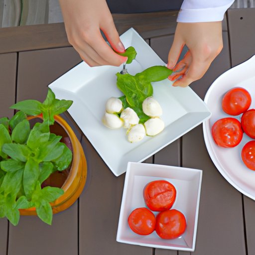 How to Make a Healthy Caprese Salad