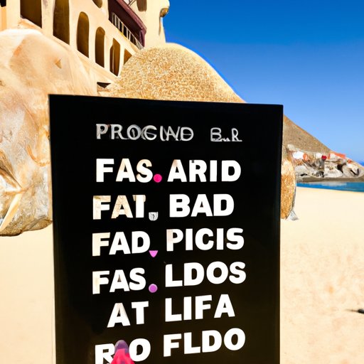 How to Stay Safe in Los Cabos