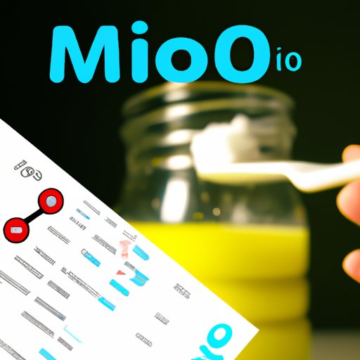 Exploring the Nutritional Content of Mio