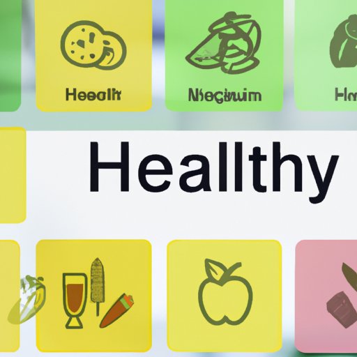 Definition of Healthy Food Card