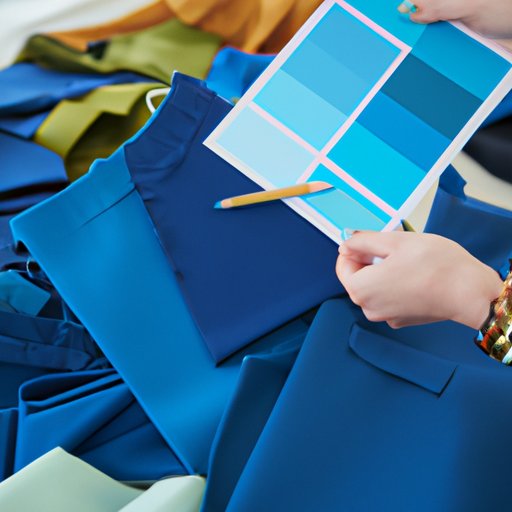 Selecting the Most Flattering Colors to Wear with Blue