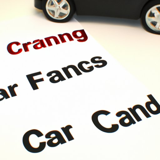 The Pros and Cons of Financing a Car