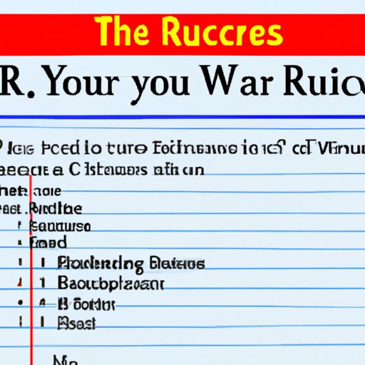 The Basics of Writing with Rubrics: What You Need to Know