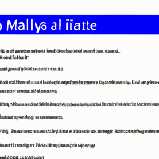 Overview of Components of MLA Style Writing