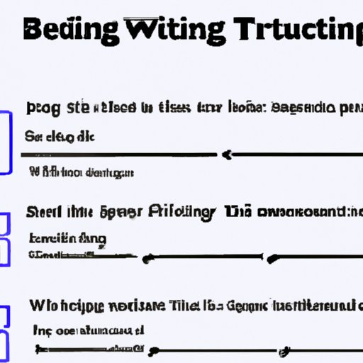 Outlining the Steps of Procedural Writing