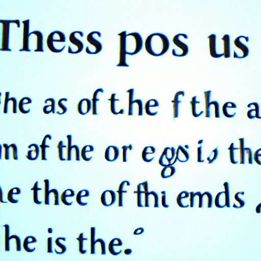 Why Apostrophes are Important in Literature