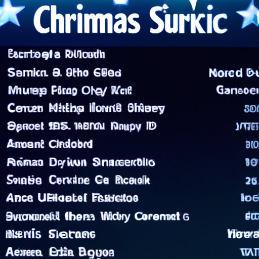 Exploring Sirius Channel’s Christmas Music A Comprehensive Guide The