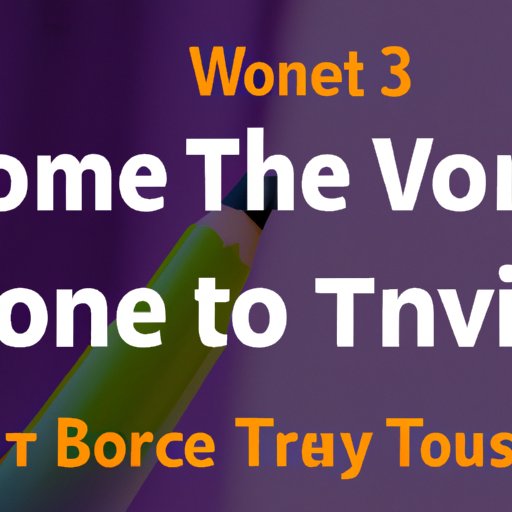 Creating a Unique Voice: Tips for Using Tone in Writing Effectively