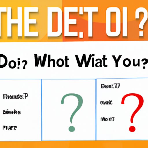 Quiz to Help Readers Determine the Best Diet