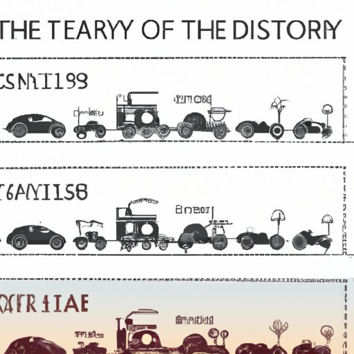 Timeline of the Development of the First Cars